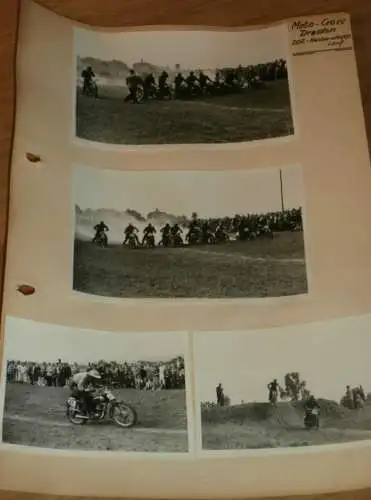 Moto Cross Dresden , 1956 , alte Fotos , DDR , Motocross , Awo , BK , Jawa , RT , ADMV , Motorsport , Rennfahrer !!