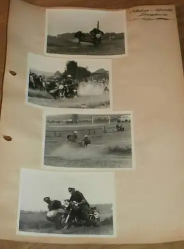 Moto Cross Drehna , 1956 , alte Fotos , DDR , Motocross , Awo , BK , Jawa , RT , ADMV , Motorsport , Rennfahrer !!