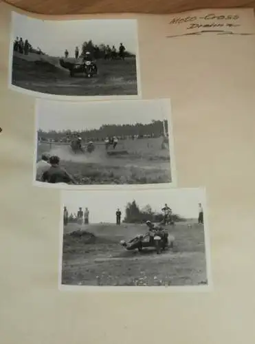 Moto Cross Drehna , 1956 , alte Fotos , DDR , Motocross , Awo , BK , Jawa , RT , ADMV , Motorsport , Rennfahrer !!