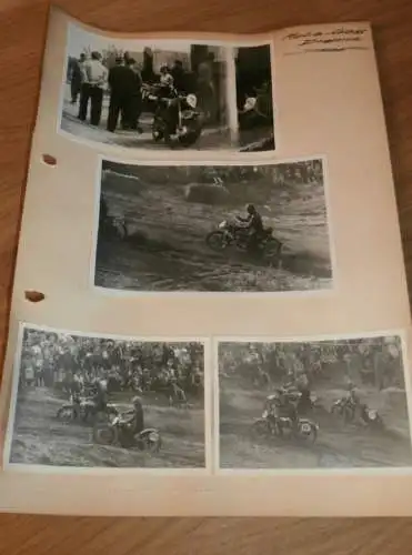 Moto Cross Drehna , 1956 , alte Fotos , DDR , Motocross , Awo , BK , Jawa , RT , ADMV , Motorsport , Rennfahrer !!