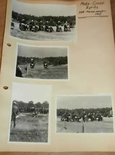 Moto Cross Kyritz , 1956 , alte Fotos , DDR , Motocross , Awo , BK , Jawa , RT , ADMV , Motorsport , Rennfahrer !!