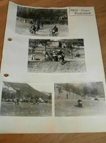 Moto Cross Rudolstadt , 1956 , alte Fotos , DDR , Motocross , Awo , BK , Jawa , RT , ADMV , Motorsport , Rennfahrer !!