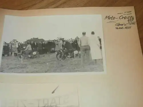 Moto Cross Greiz - 16.10.1955 , alte Fotos , DDR , Motocross , Awo , BK , Jawa , RT , ADMV , IFA Motorsport !