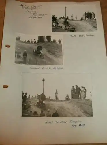 Moto Cross Drehna b. Cottbus - 18.9.1955 , alte Fotos , DDR , Motocross , Awo , BK , Jawa , RT , ADMV , IFA Motorsport !