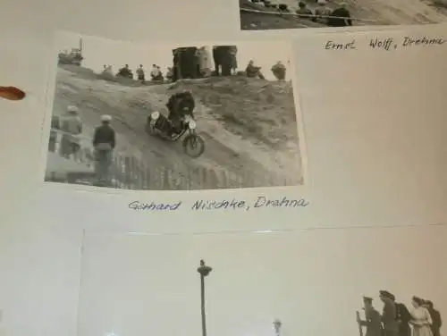 Moto Cross Drehna b. Cottbus - 18.9.1955 , alte Fotos , DDR , Motocross , Awo , BK , Jawa , RT , ADMV , IFA Motorsport !