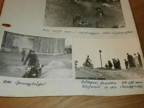 Moto Cross Drehna b. Cottbus - 18.9.1955 , alte Fotos , DDR , Motocross , Awo , BK , Jawa , RT , ADMV , IFA Motorsport !