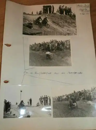 Moto Cross Drehna b. Cottbus - 18.9.1955 , alte Fotos , DDR , Motocross , Awo , BK , Jawa , RT , ADMV , IFA Motorsport !