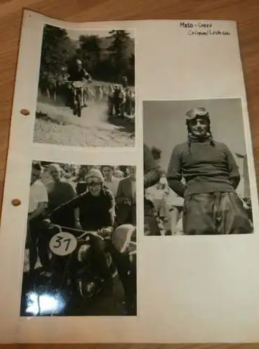 Moto Cross Crimmtschau - Gablenz - 1958 , alte Fotos , DDR , Motocross , Awo , BK , Jawa , RT , ADMV , Motorsport !!!