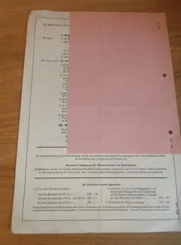 Versicherung für Hanomag , 1952 , Hans Kremer in Kitzingen , Nürnberg , Württembergische Versicherung - Hanns Taupp