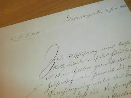 Stavenhagen / Bützow 1905 , Weber , Wagenknecht , altes Dokument !!