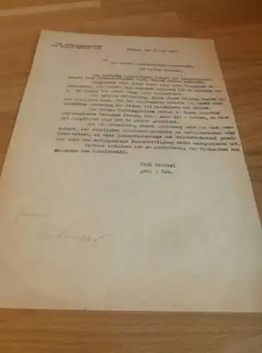 Kreisjägermeister Mecklenburg , Gülitz b. Malchin 1937 , Jagd , Fuchsjagd , Jäger , Diebstahl , Hühner ,altes Dokument !