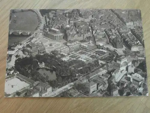alte AK - Dresden , 1922 , Fliegeraufnahme aus 200 m , Ansichtskarte !!