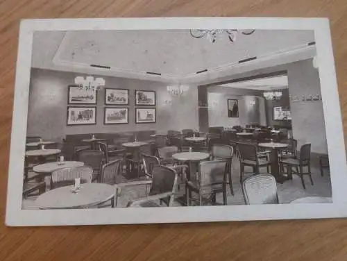 alte AK - Dresden , ca. 1935 , Konditorei Kaffee Schmorl , Ansichtskarte !!!