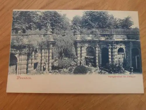 alte AK - Dresden , ca. 1910 , Nymphenbad im Zwinger , Ansichtskarte !!!