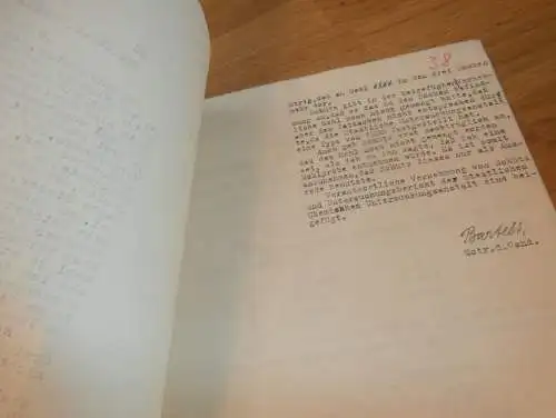 alte Akte - Untersuchung in Mühle von Hermann Schütz in Niederkleen b. Langgöns , 1943 , Rechtenbach , Polizei , Wetzlar