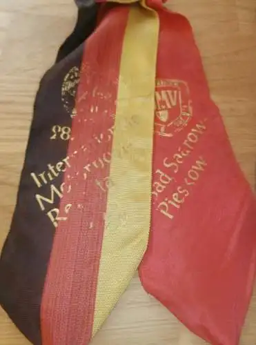 Bad Saarow , Pieskow , 1972/73 , Siegerschleifen Motorbootrennen , Motorboot , ADMV , Rennboot