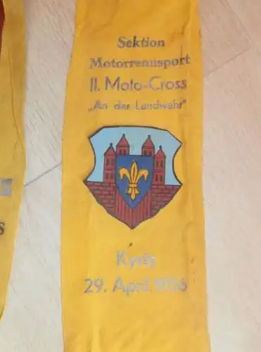 2. Moto Cross Kyritz , 29.04.1956 , 3. Platz 350ccm , Motocross , An der Landwehr , Motorsport , DDR !!!!