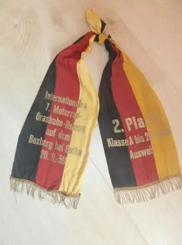 7. Grasbahnrennen Gotha , 20.09.1959 , 2. Platz , Motorsport , Grasbahn , Speedway , DDR !!!!