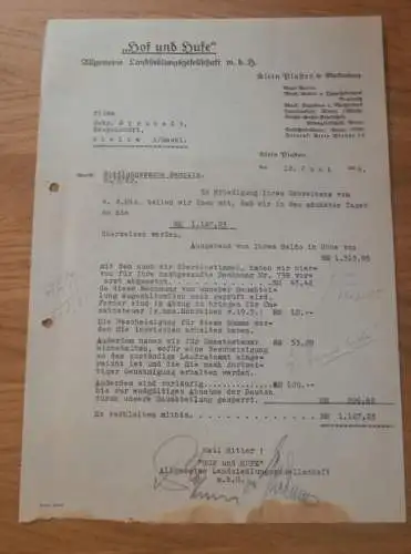 Hof und Hufe - Klein Plasten i. Mecklenburg , 1936 , Landsiedlungsgesellschaft , Waren , Siedlung Remplin b. Malchin !!