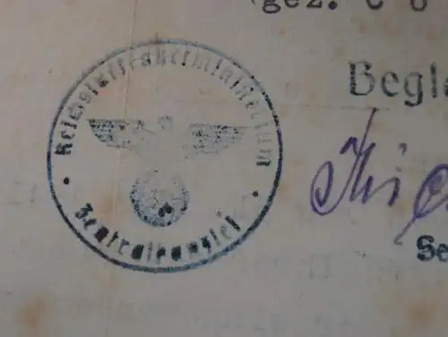 Reichsminister der Luftfahrt - 5.Mai 1941 , Brief zur Erfindung - Luftfrachter , Franz Höbel in Reutte i. Tirol !!