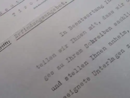 Messerschmitt AG in Augsburg - 21.5.1941 -Brief mit Anwortschreiben , Erfindung , Franz Höbel in Reutte i. Tirol !!