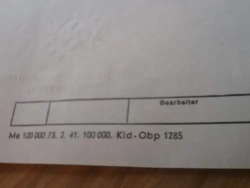 Messerschmitt AG in Augsburg - 21.5.1941 -Brief mit Anwortschreiben , Erfindung , Franz Höbel in Reutte i. Tirol !!