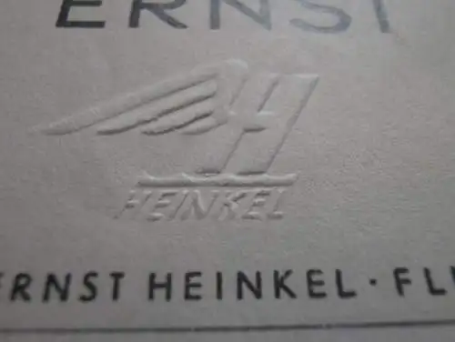 Patentabteilung Ernst Heinkel Flugzeugwerke Rostock - 6.6.1941 -Brief mit Anwortschreiben Franz Höbel in Reutte i. Tirol