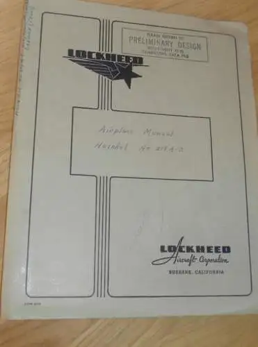 Heinkel He 219 A-0 , Betriebsanleitung , 1943 , Flugzeug Airplane Manual , Aircraft , Flugzeugbau , Flieger !!!