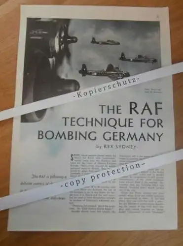 Bombardierung der Heinkel Flugzeug-Werke Rostock , RAF for bombing Germany , Augsburg , Flugzeugbau , Flieger !!!