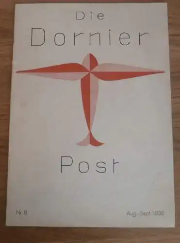 Dornierpost - 1936 , Dornier Werk Wismar , Mecklenburg , Ahrenshoop , HJ Lager Eschachweiler , Flugzeugbau , Flieger !!!