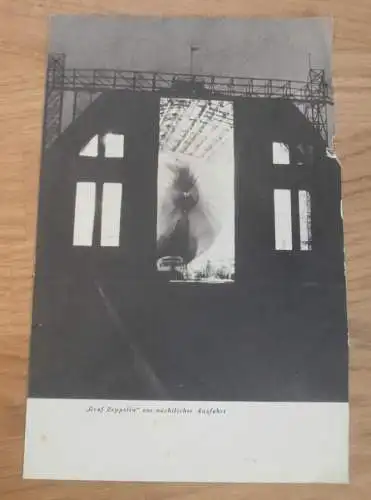 alte Karte / Fotos - Graf Zeppelin , Luftschiff , Flugschiff , Flugzeug , Flugzeugbau , Flieger !!!