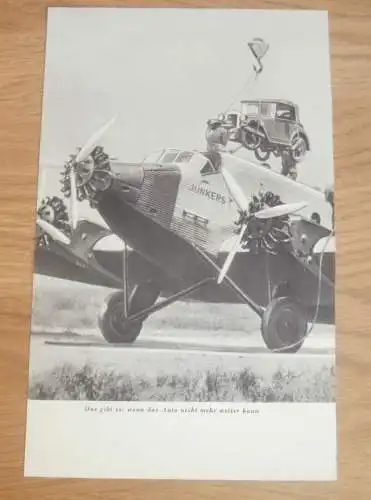 alte Karte / Fotos - Junkers und Flugzeug-Innenraum , Flugzeug , Flugzeugbau , Flieger !!!