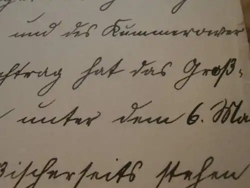 Königlich Preußische Gesandtschaft in Mecklenburg , 1905 , Graf von Bassewitz , Dargun , Urkunde , Schwerin  !!