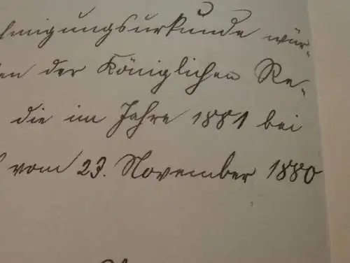 Königlich Preußische Gesandtschaft in Mecklenburg , 1905 , Graf von Bassewitz , Dargun , Urkunde , Schwerin  !!