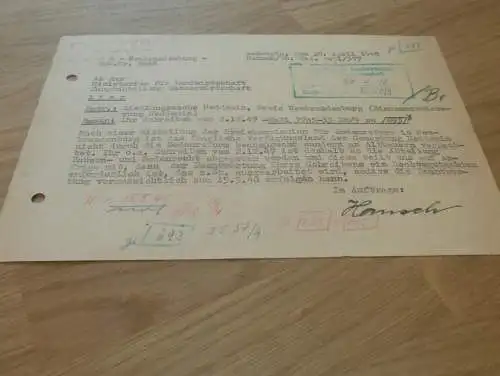 Siedlungssache Neddemin b. Neubrandenburg i. Mecklenburg , 1948 , Bodenreform , Siedlung , Landwirtschaft , Agrar !!