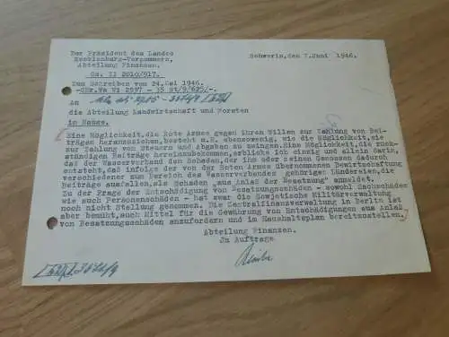 Neubrandenburg i. Mecklenburg , 1946 , Besatzungsschäden durch Rote Armee , Militärverwaltung !!