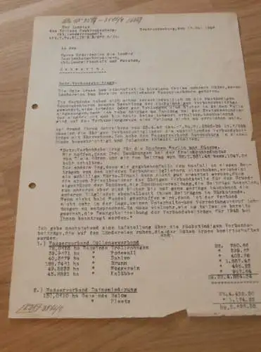 Neubrandenburg , 1946 , Rote Armee , Domänen Warlin und Küssow , Kommandantur , Trollenhagen , Podewall , Dahlen !!