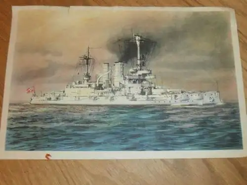 Linienschiff " Schleswig-Holstein" , 1938 , Rostocker Anzeige , Rostock , Schiff , Reklame / Werbung !!