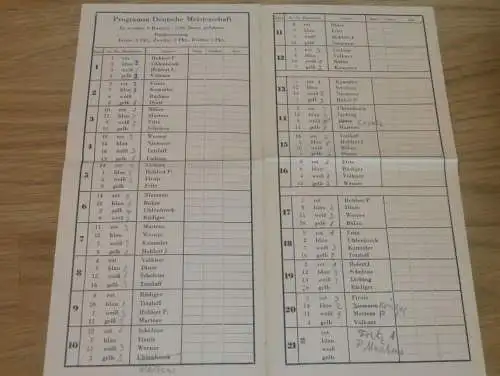 Speedway Rostock , 18.09.1966 , Finale - Deutsche Meisterschaft - altes Programmheft , Rennprogramm , Programmheft !!