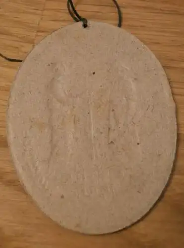 Plakette - 10 Jahre Bodenreform DDR , 3. September 1955 , Abzeichen , Anhänger ,  Reklame , Mecklenburg !!