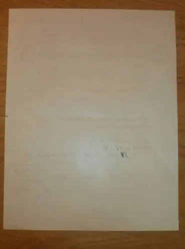 Dampf-Sensenschärfer-Fabrik in Stralsund , 1893 , C.H. Schwabe , alte Rechnung , Mecklenburg !!