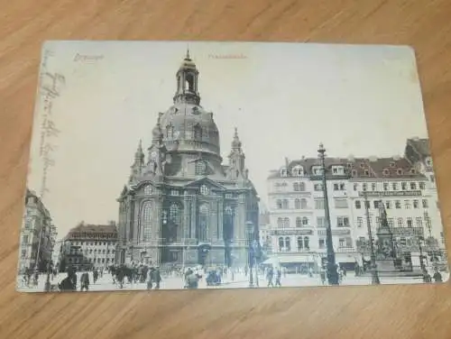 alte AK - Dresden , 1905 , Frauenkirche , Ansichtskarte !!!