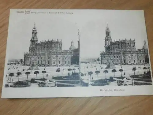 alte AK - Dresden , ca. 1910 , Hofkirche , Ansichtskarte