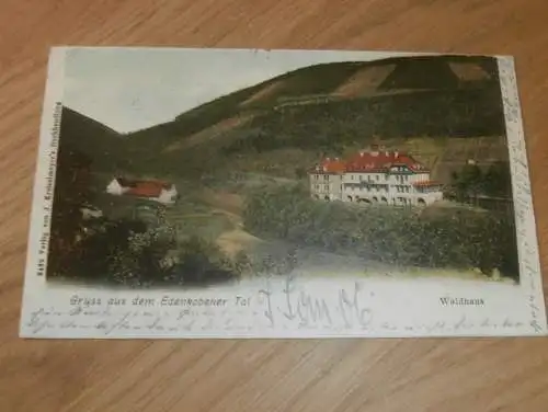 alte AK -  Edenkoben , 1906 , Waldhaus , Ansichtskarte