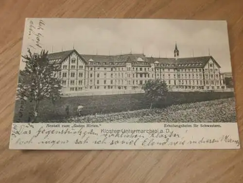 alte AK - Kloster Untermarchtal a. D. , ca. 1905 , bei Tübingen Ansichtskarte !!