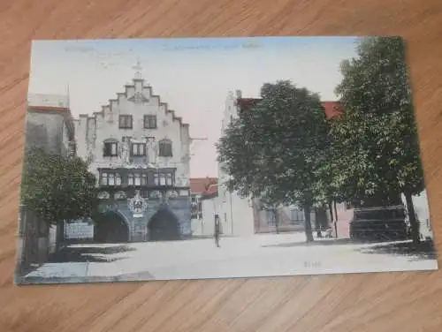 alte AK - Villingen , ca. 1905 , Münsterplatz mit Rathaus , Ansichtskarte !!