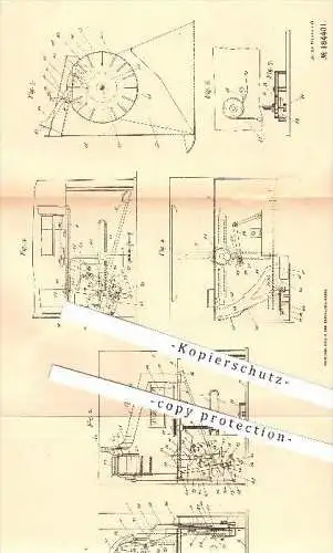 original Patent - August Günther in Lichtenberg , Berlin u. Karl Kader in Geisbach b. Hennef , 1906 , Drehkreuz , Münzen