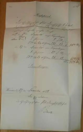 Großherzogliches Post-Dampfschiff Obotrit , 1859 , Wismar nach Kopenhagen , letzte Fahrt , Post , Mecklenburg !!