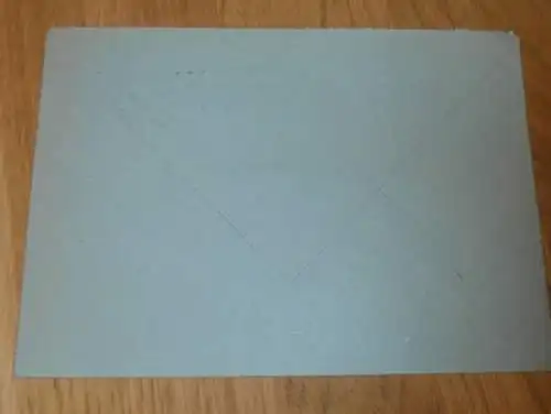 Rat der Stadt Rostock - Stadtstraßendirektion , 1972 , alter Briefumschlag , Reklame , Mecklenburg !