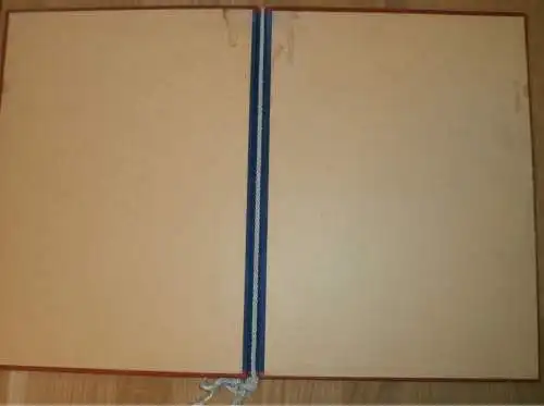 Dr. Boehm - Führerschule der Deutschen Ärzteschaft Alt Rehse 1942 , mit Plakette , alte Mappe / Urkundenmappe !!